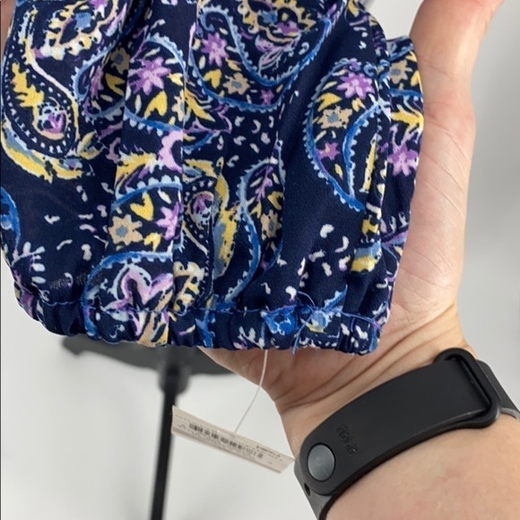 Style & Co. Triple Print Pullover Blouse paisley - Picture 7 of 11